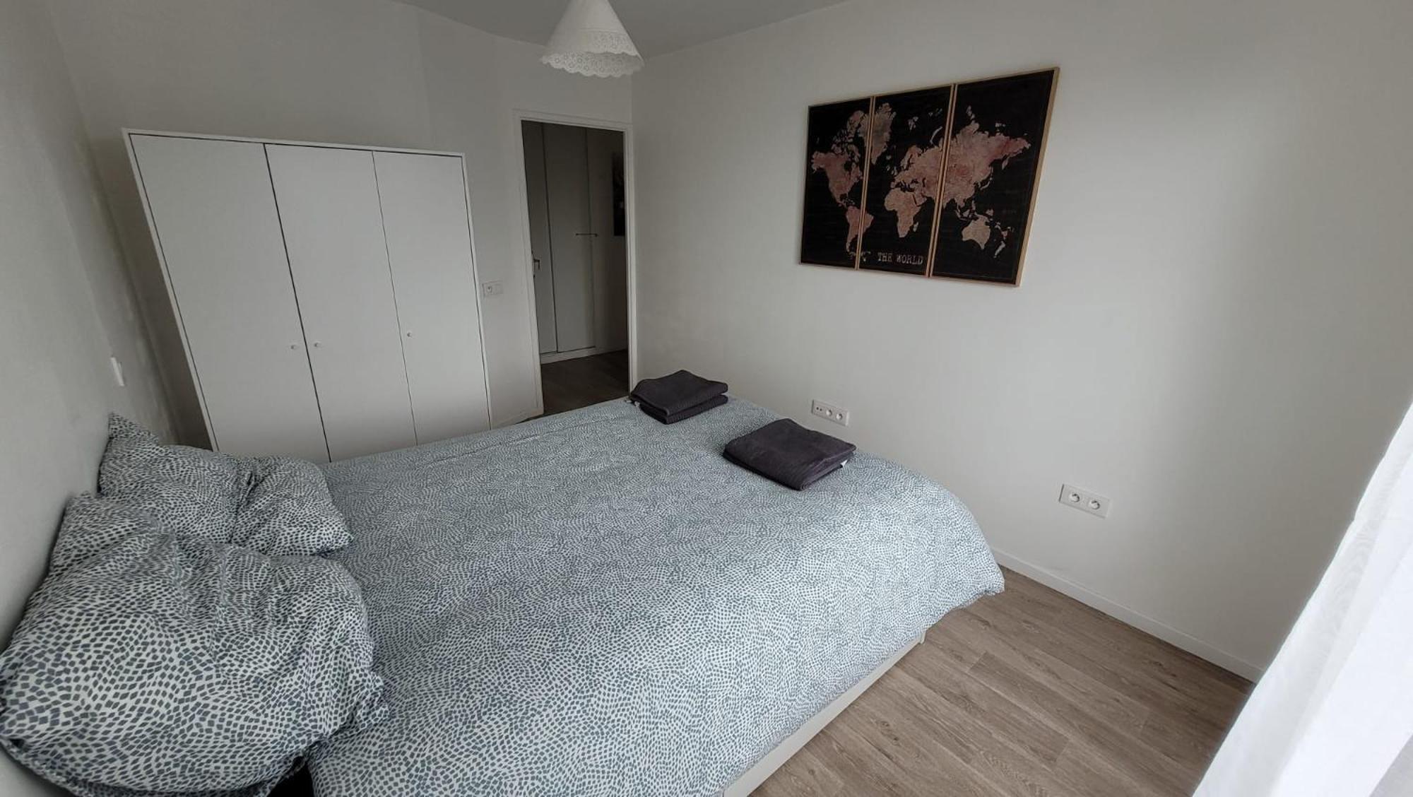 Flat For 6 Persons 10 Minutes From Cdg Airport Apartment เลอบล็องเมนิล ภายนอก รูปภาพ